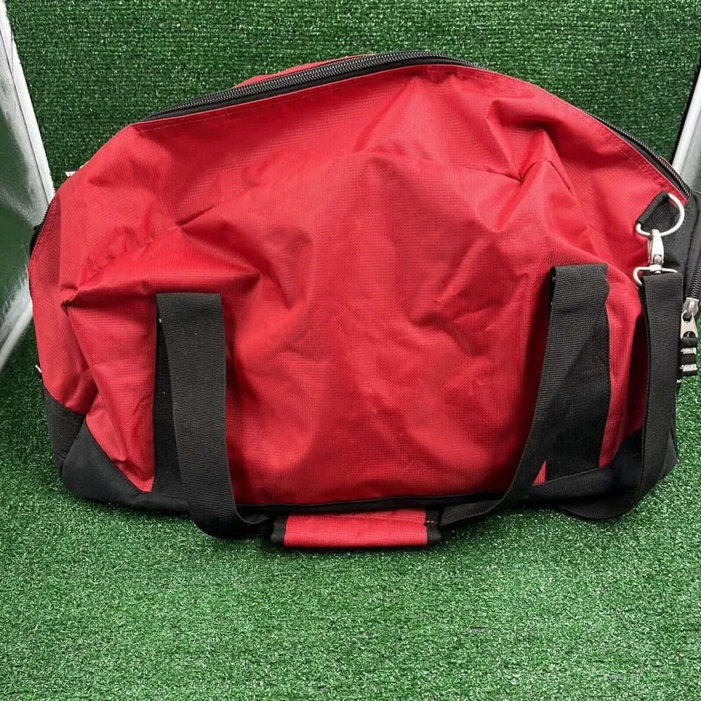 OGIO‎ Lennox Logo Big Dome Large Gym Travel Duffle Bag Red Black 21